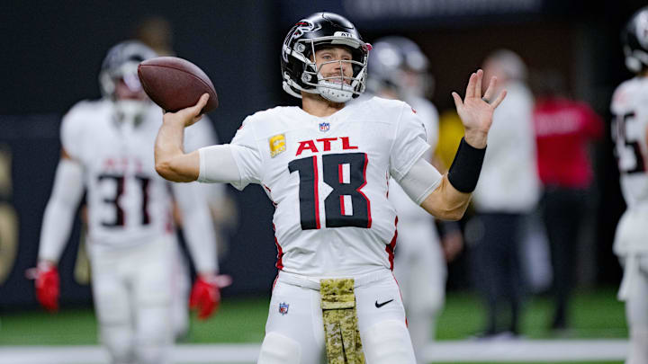 Kirk Cousins, Atlanta Falcons. (Mandatory Credit: Matthew Hinton-Imagn Images)