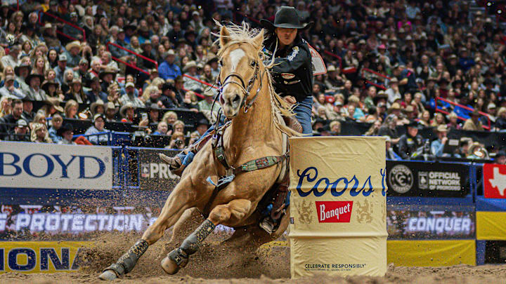 Hailey Kinsel in Round 1 NFR 2024 Hailey Kinsel in Round 1 NFR 2024