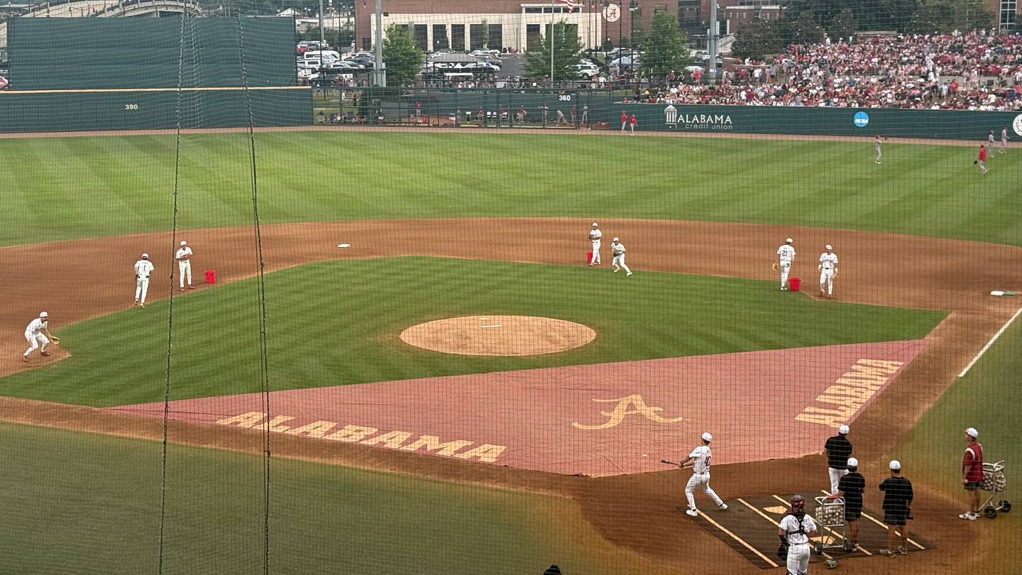 Alabama and St. John's Starting Lineups For Tuscaloosa Super Regional Game One