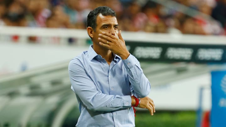 Ricardo Cadena con Chivas