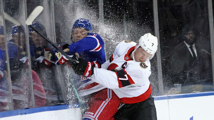 Ottawa Senators v New York Rangers