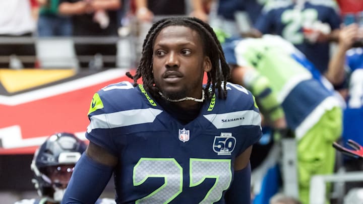 Seattle Seahawks cornerback Riq Woolen has been linked with the Atlanta Falcons as a top trade candidate. Seattle Seahawks cornerback Riq Woolen has been linked with the Atlanta Falcons as a top trade candidate.
