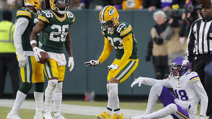 Green Bay Packers cornerback Jaire Alexander