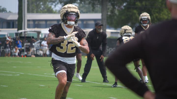 Tyrann Mathieu at Saints OTAs - May 28, 2024 Tyrann Mathieu at Saints OTAs - May 28, 2024