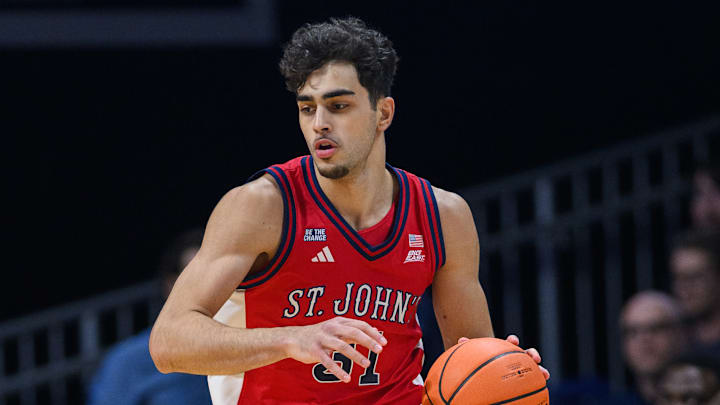 COLLEGE BASKETBALL: JAN 06 St. John's at Butler; St. John's basketball guard Lefteris Liotopoulos COLLEGE BASKETBALL: JAN 06 St. John's at Butler; St. John's basketball guard Lefteris Liotopoulos