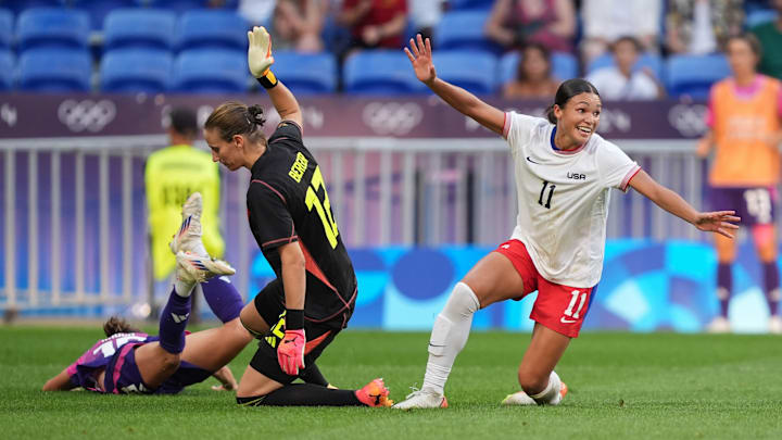 United States v Germany: Women's Football Semifinal - Olympic Games Paris 2024: Day 11