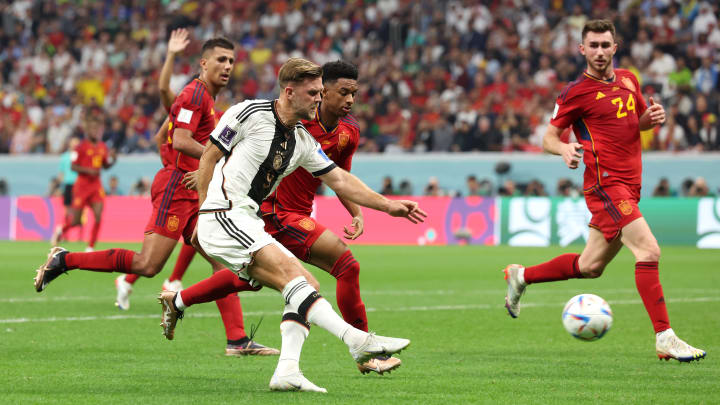 Espanha e Alemanha se enfrentaram na Copa do Mundo de 2022