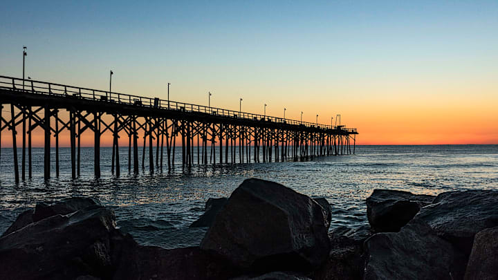 Fishing pier at Carolina Beach...
