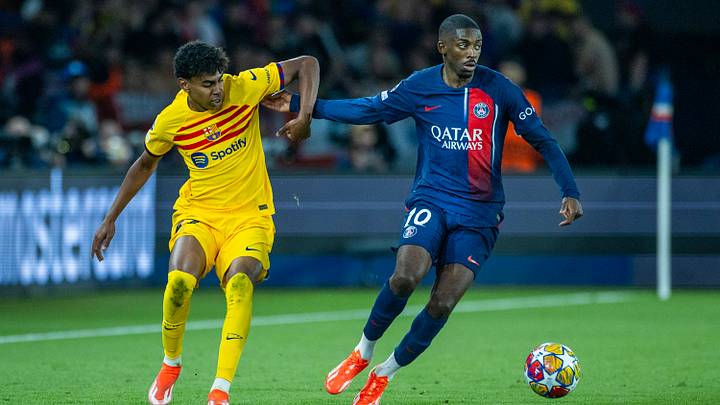 Paris Saint-Germain V Barcelona. UEFA Champions League Quarter-Final first leg.
