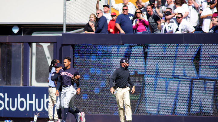 Fanáticos de Yankees increparon al jugador Oscar Mercado