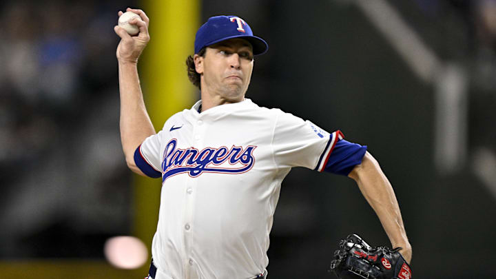 Texas Rangers starting pitcher Jacob deGrom.