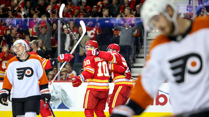 Philadelphia Flyers v Calgary Flames