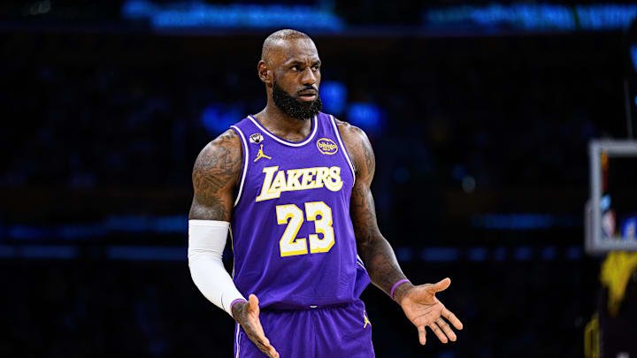 Los Angeles Lakers forward LeBron James is an interesting prop target on Sunday. Los Angeles Lakers forward LeBron James is an interesting prop target on Sunday.