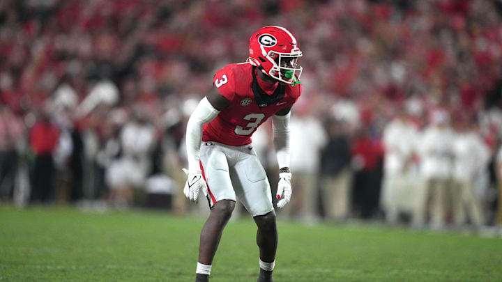 Sep 23, 2023; Athens, Georgia, USA; Georgia Bulldogs defensive back Kamari Lassiter (3) Sep 23, 2023; Athens, Georgia, USA; Georgia Bulldogs defensive back Kamari Lassiter (3)