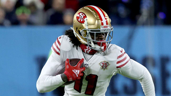 San Francisco 49ers wide receiver Brandon Aiyuk (11)