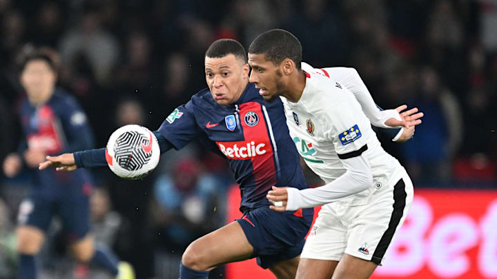 PSG secures victory against Nice to advance to the semifinals of the French Cup. / Anadolu/GettyImages