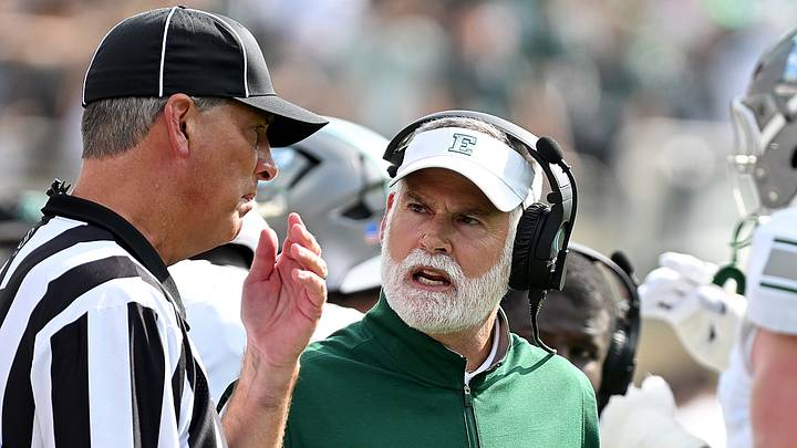Eastern Michigan Eagles head coach Chris Creighton. Eastern Michigan Eagles head coach Chris Creighton.