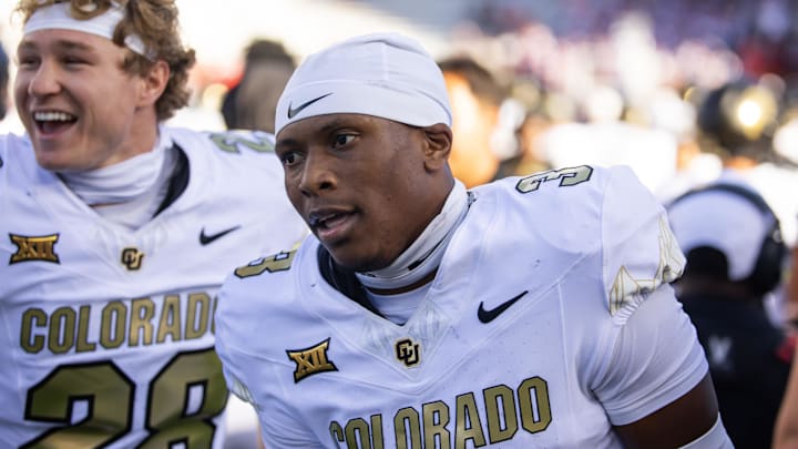 Oct 19, 2024; Tucson, Arizona, USA; Colorado Buffalos cornerback Colton Hood (3) against the Arizona Wildcats at Arizona Stadium. 