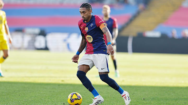 Raphinha was not happy with the state of affairs against Las Palmas.