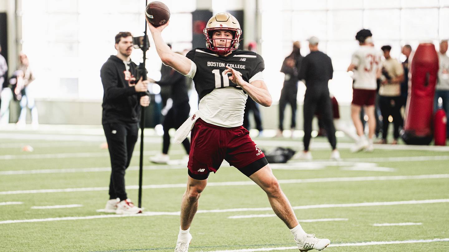 How Boston College QB Mason McKenzie’s Former Coaches View his Potential How Boston College QB Mason McKenzie’s Former Coaches View his Potential