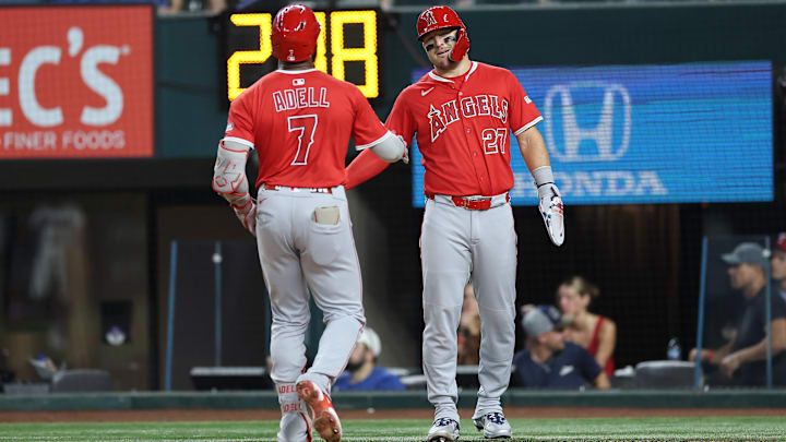 Los Angeles Angels v Texas Rangers Los Angeles Angels v Texas Rangers