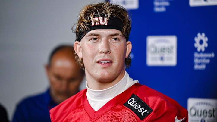 New York Giants quarterback Jaxson Dart New York Giants quarterback Jaxson Dart