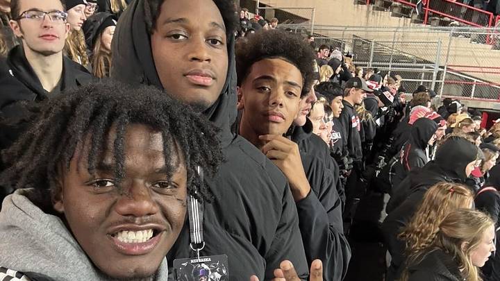 From left, Tay Ellis, Ahmad Hudson and Trae Taylor during the USC-Nebraska game. From left, Tay Ellis, Ahmad Hudson and Trae Taylor during the USC-Nebraska game.