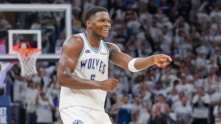 Minnesota Timberwolves guard Anthony Edwards.