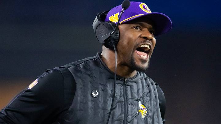 Defensive coordinator Brian Flores has played a key role in whether one Vikings prediction has come true or not. Defensive coordinator Brian Flores has played a key role in whether one Vikings prediction has come true or not.