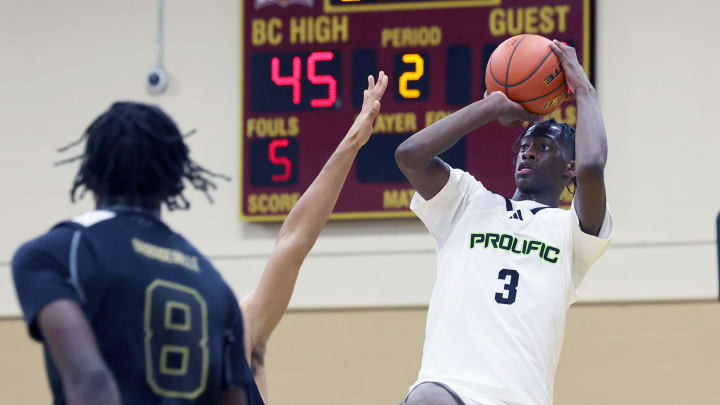 Duke basketball recruiting target AJ Dybantsa Duke basketball recruiting target AJ Dybantsa