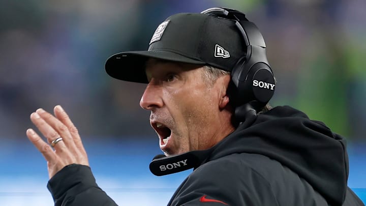 San Francisco 49ers head coach Kyle Shanahan