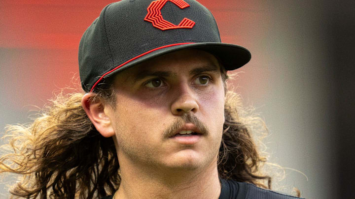 Cincinnati Reds starting pitcher Rhett Lowder