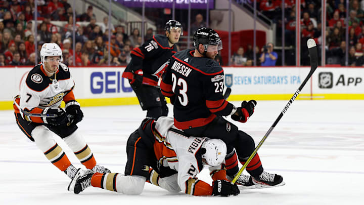 Anaheim Ducks v Carolina Hurricanes