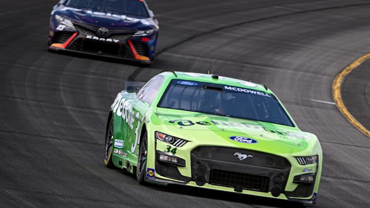 Michael McDowell, Front Row Motorsports, Bubba Wallace, 23XI Racing, NASCAR