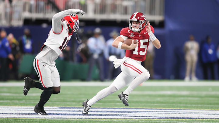 Alabama lost by three scores in Saturday's SEC title game against Georgia.