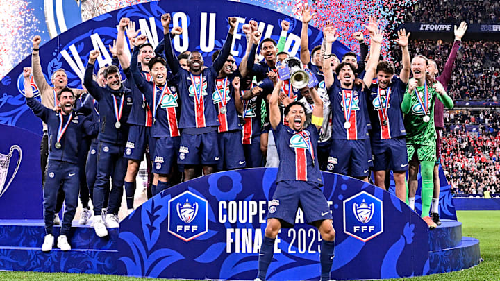 Le PSG a remporé la dernière édition de la Coupe de France