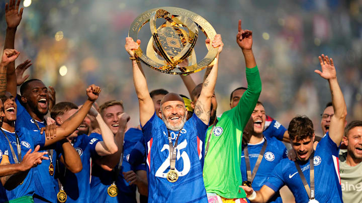 Enzo Maresca’s maiden season at Chelsea ended with two pieces of silverware.