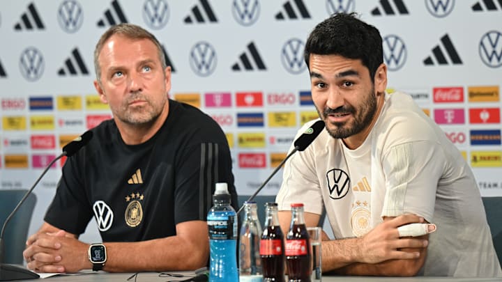 Ilkay Gündogan und Hansi Flick