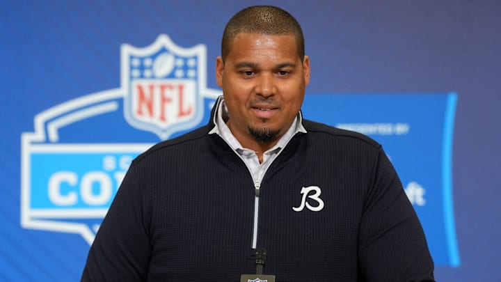 Chicago Bears general manager Ryan Poles Chicago Bears general manager Ryan Poles