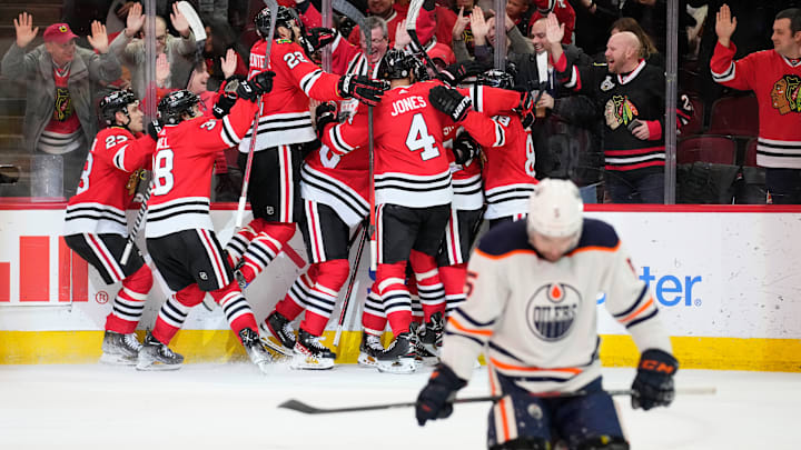 Edmonton Oilers v Chicago Blackhawks