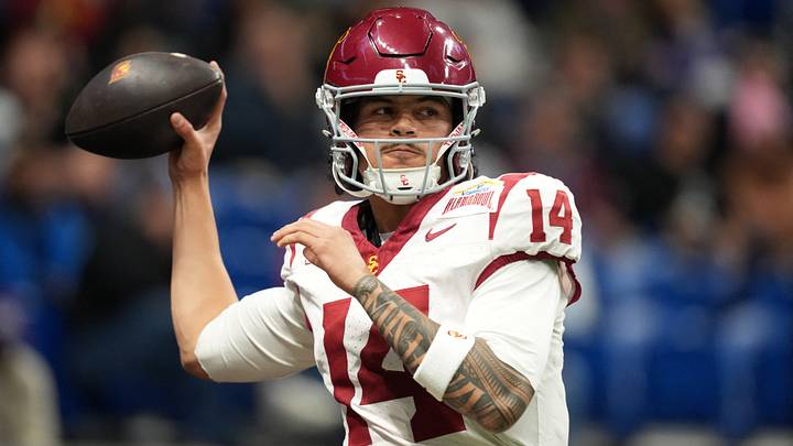 USC Trojans quarterback Jayden Maiava USC Trojans quarterback Jayden Maiava