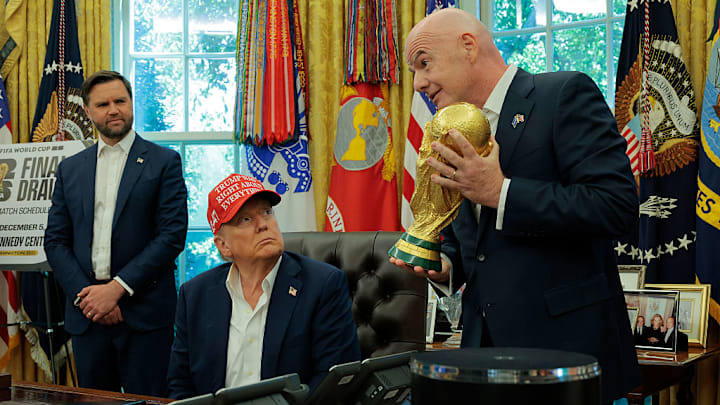 Donald Trump has threatened to move 2026 World Cup matches within the United States.