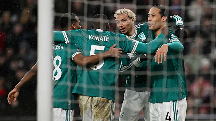 Liverpool fought hard for victory.