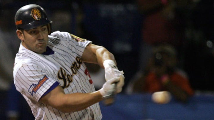Cabrera fue figura de los Leones del Caracas