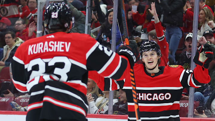 Calgary Flames v Chicago Blackhawks