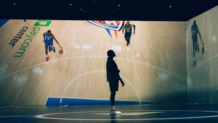 Jalen Williams in China Jalen Williams in China