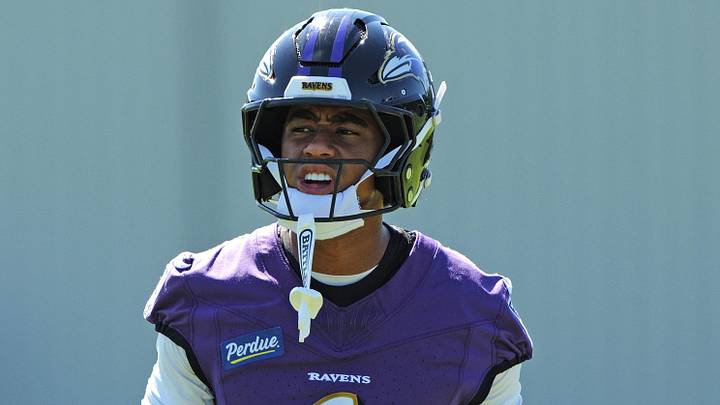Baltimore Ravens wide receiver Ja’Kobi Lane