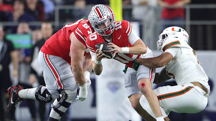 College Football Playoff Quarterfinal - Goodyear Cotton Bowl Classic: Miami v Ohio State