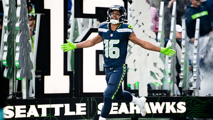 Tyler Lockett of the Seattle Seahawks