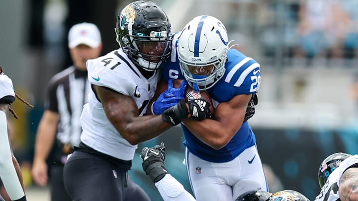 Indianapolis Colts v Jacksonville Jaguars Indianapolis Colts v Jacksonville Jaguars